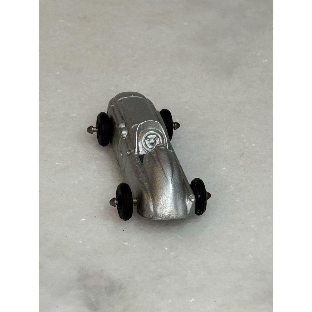 VINTAGE MIDGETOY 3" INDY RACER #7 RACE CAR SILVER ROCKFORD - Picture 2 of 10